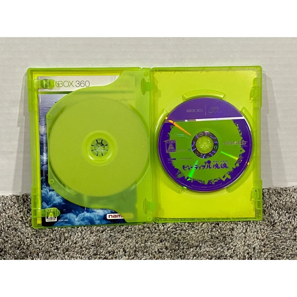 Video Game Xbox 360 Ace Combat 6 Katamari Namco NTSC-J Green One Size Excellent